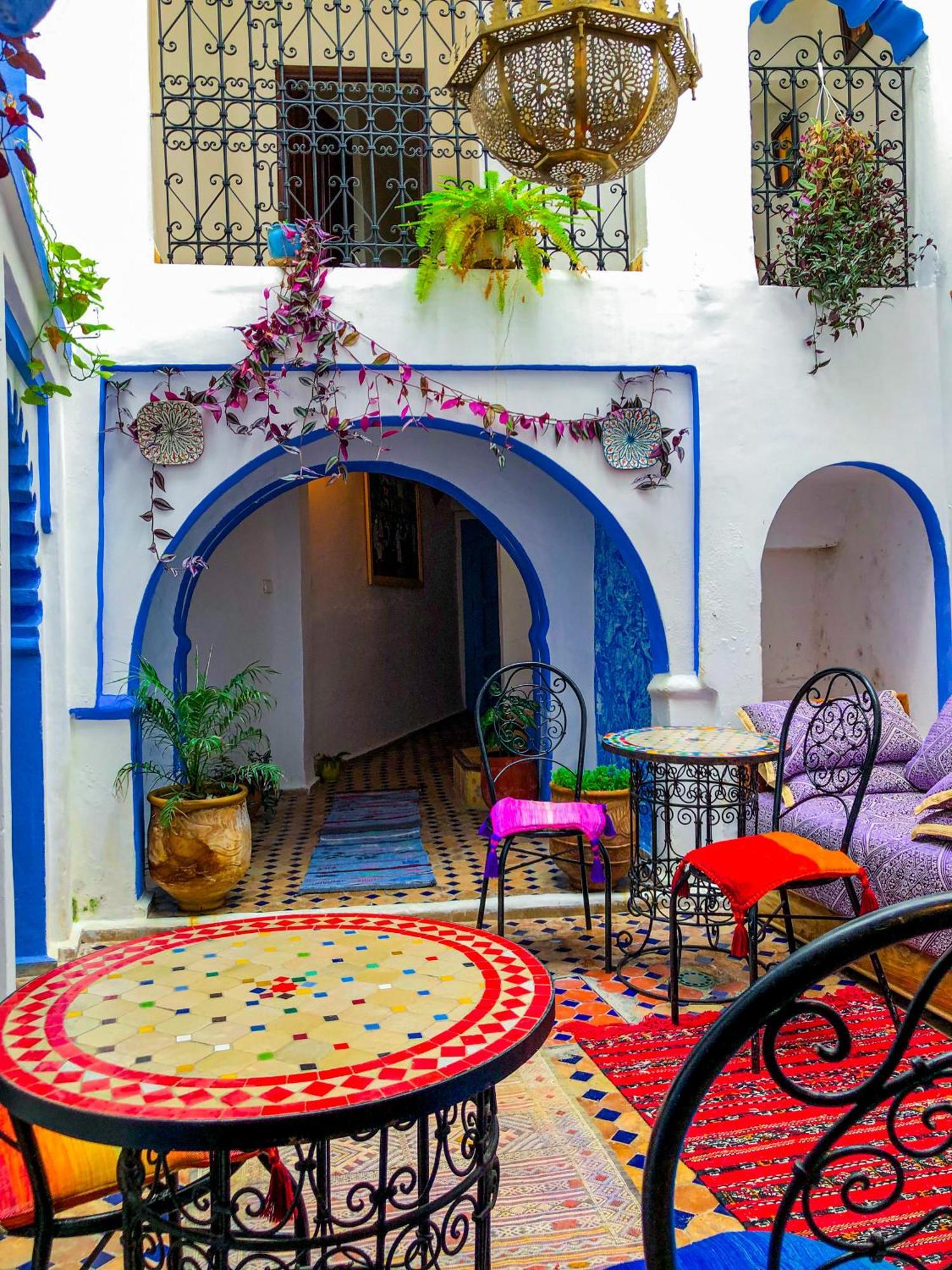 Riad Said Chaouen Xauen Exterior foto